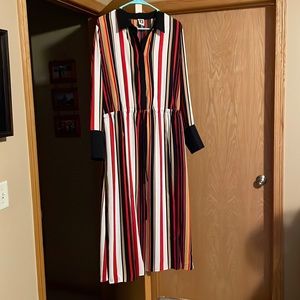 Anne Klein stripped dress